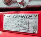 Imagen de Compresor De Aire 200 Litros 5.5 Hp Trifásico