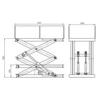 Imagen de Elevador  de tijera montacargas Equis SPP