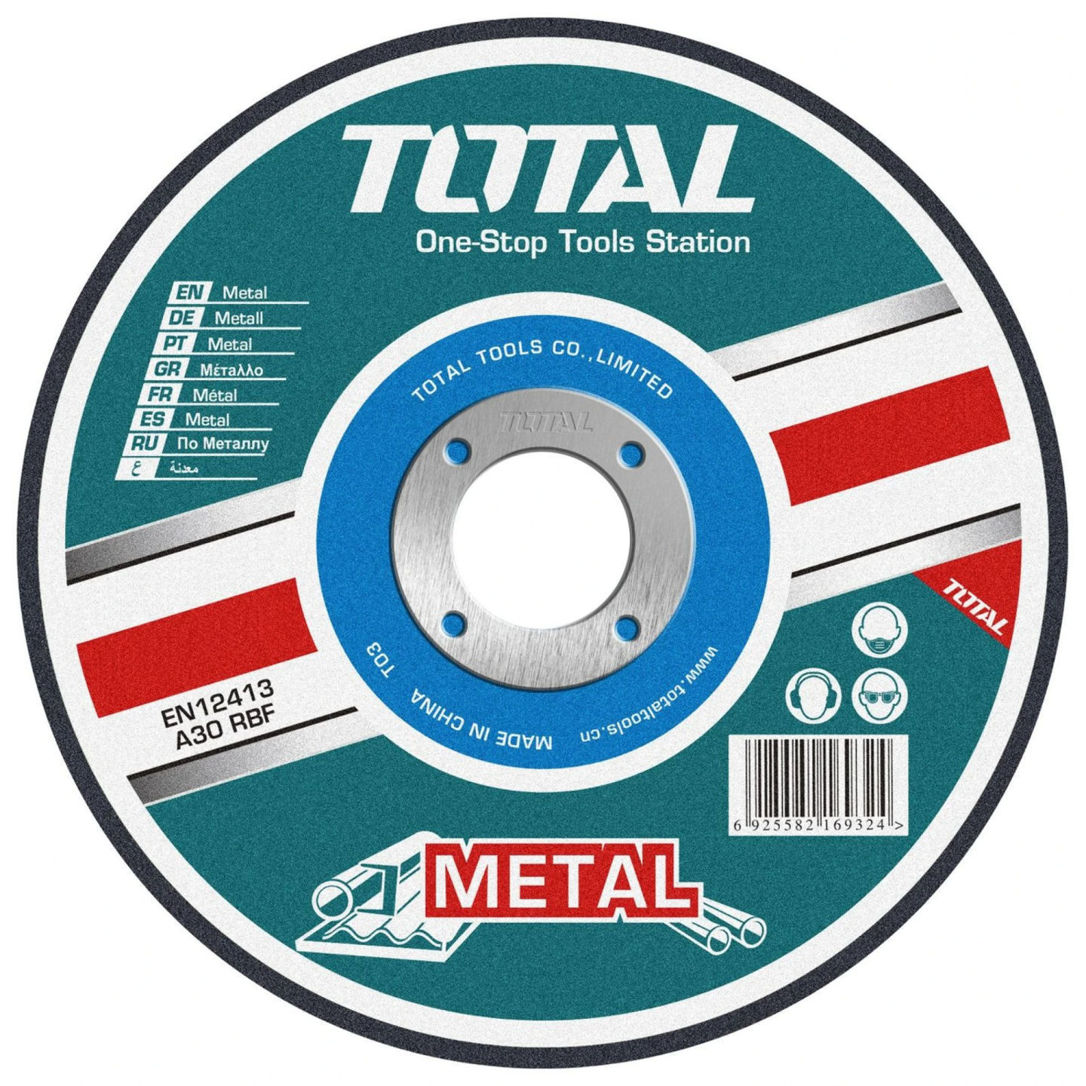 Imagen de Set 10 Discos Corte Metal Para Amoladora 4.1/2" - 1.2mm