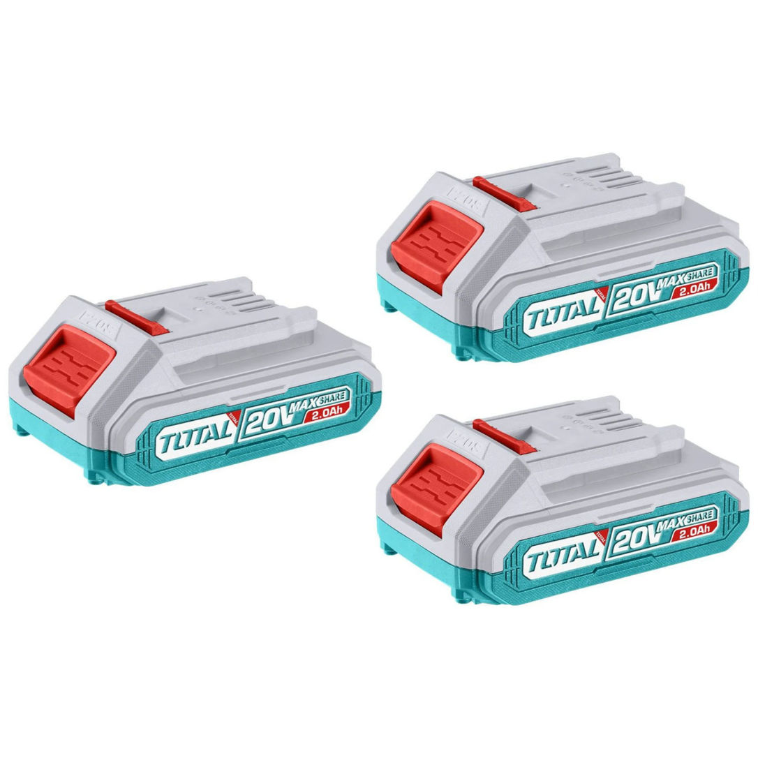 Imagen de 3 Baterías Litio Ion 2.0Ah 20v